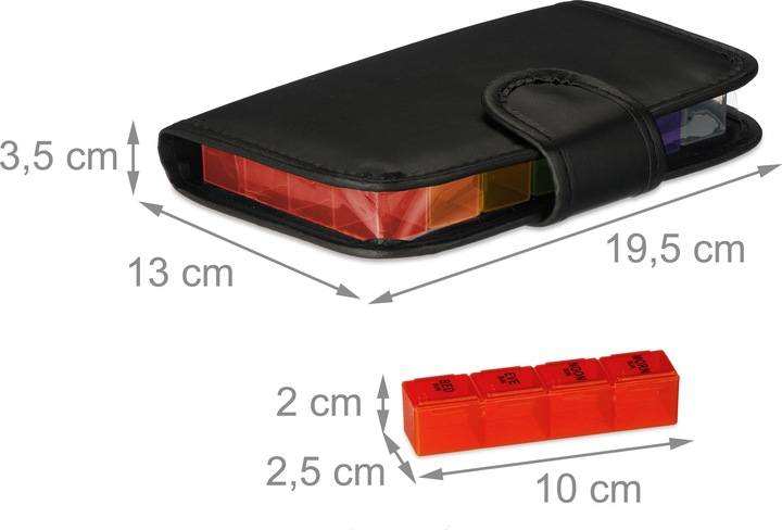 Actual product image Relaxdays Tablet box