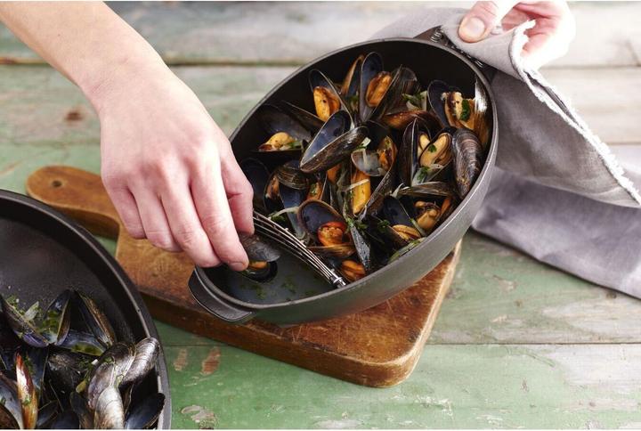 Actual product image Staub Mussel pot (25 cm, Pot, Cast iron)