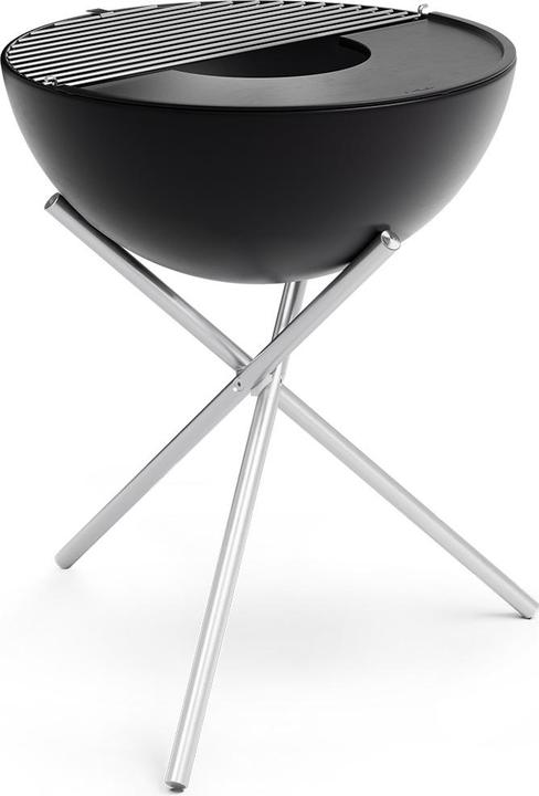Faserplast Plancha-Rost-Grillset BOWL 57 mit Dreibein (57 cm)