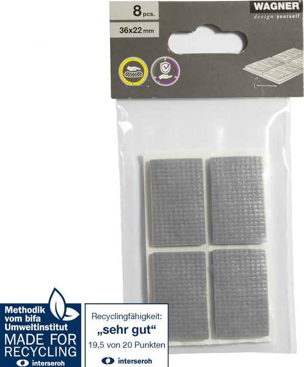Image du produit Amortisseur de vibrations Soft Pad 36x22 mm 8 pcs.