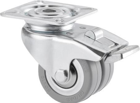 Image du produit Tente Roulettes doubles pivotantes