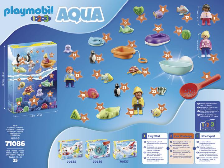 Actual product image Playmobil 1.2.3 Aqua