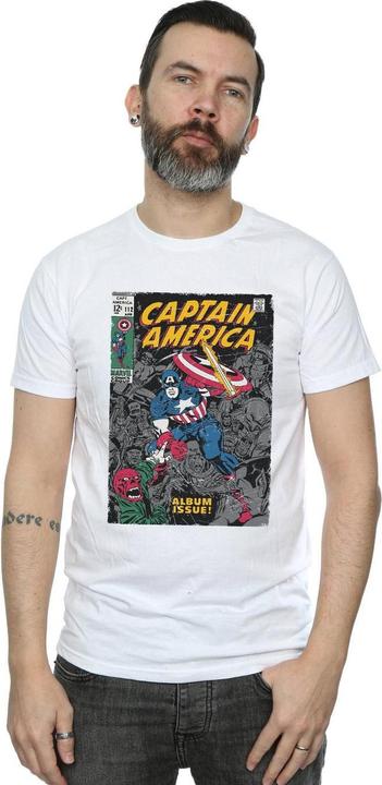Produktbild Captain America Album Issue Cover TShirt (L)