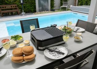 Image du produit Essge Unold 58585 Barbecue sur pied/de table (2.80 kW)