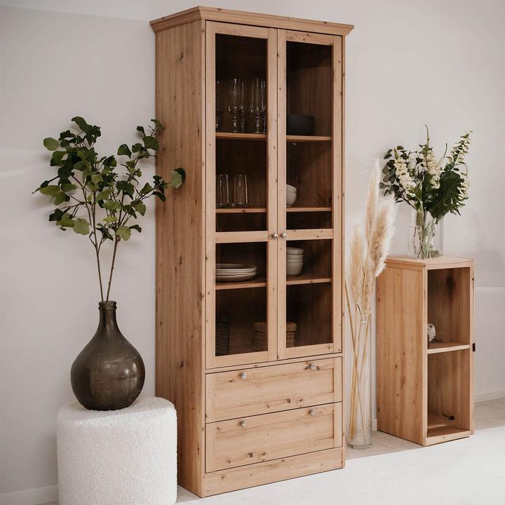Produktbild Homestyle4u Vitrine Highboard (80 x 200 x 45 cm)
