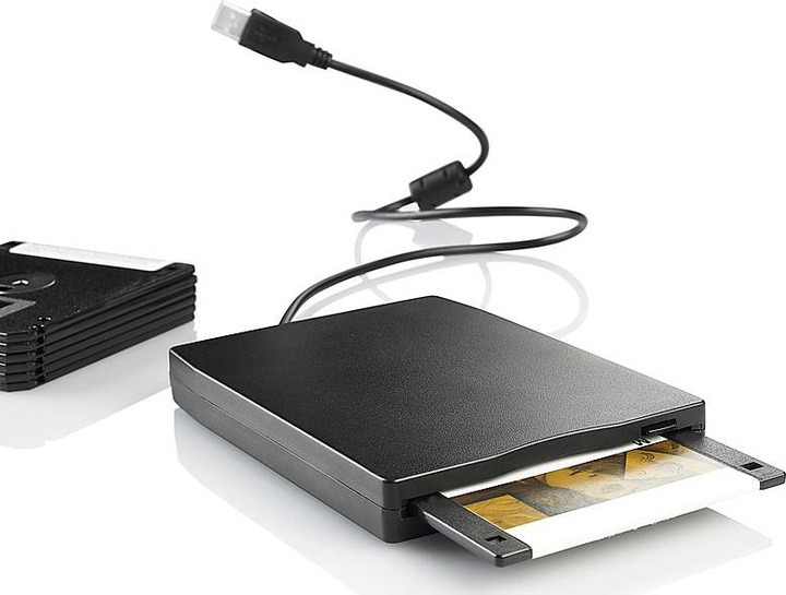 Actual product image Xystec External USB floppy disk drive (USB 2.0)