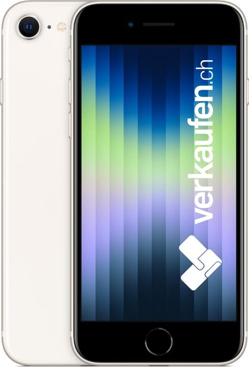 Produktbild verkaufen.ch iPhone SE 3 (64 GB, Starlight, 4.70", 12 Mpx, A / Wie neu)