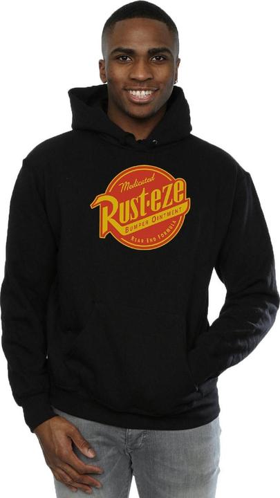 Actual product image Disney Mens Cars Rust-Eze Logo Hoodie (XL)