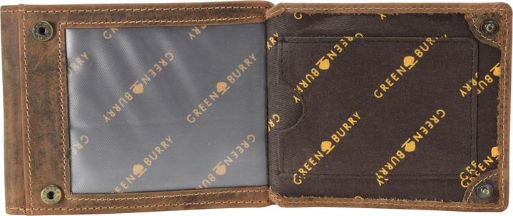 Actual product image Greenburry Vintage Geldbörse Leder 12 cm