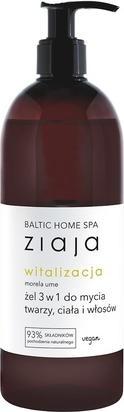 Image du produit Ziaja Baltic Home Spa Witalizacja żel 3w1 do mycia twarzy ciała i włosów 500ml (500 ml)