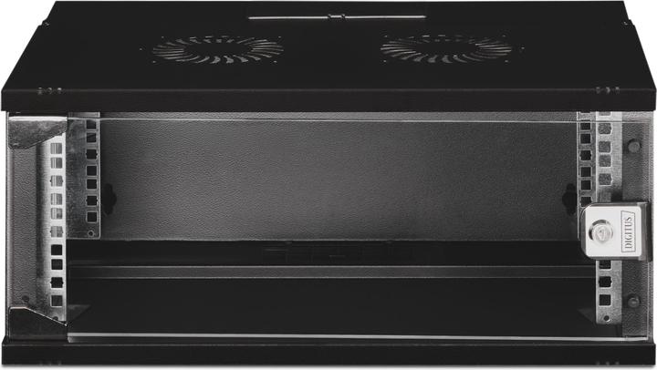 Produktbild Digitus 19" 4HE Wandgehäuse, SOHO PRO 237 x 540 x 400 mm, schwarz (4 HE, 19 Zoll Rack)