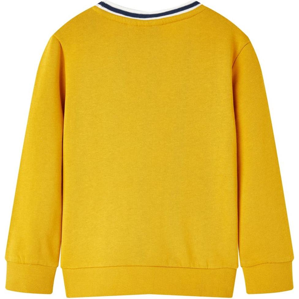 Thumbnail - VidaXL, Jungen, Pullover, Kinder-Sweatshirt Ocker 116,Material: 100 % Baumwolle,Farbe, Gelb, (116)