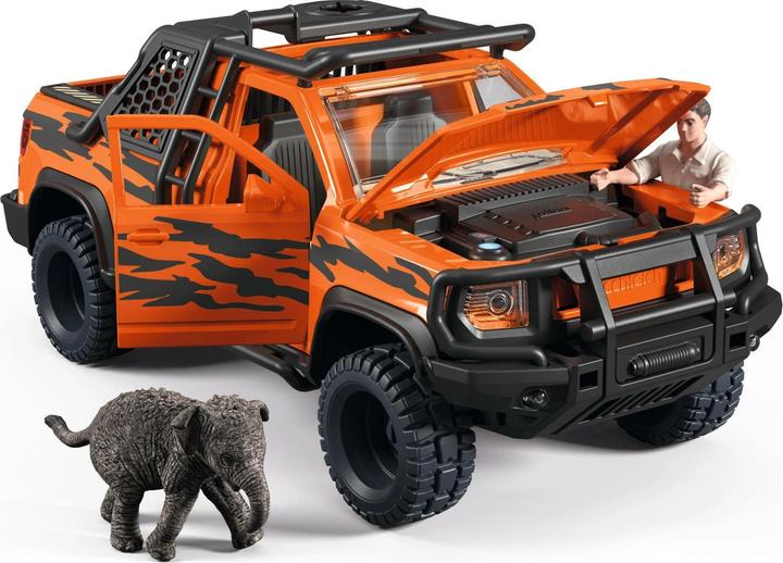 Produktbild Schleich Abenteuerfahrzeug im Dschungel