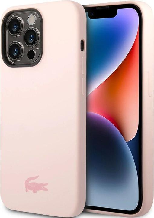 Lacoste LCHCP14XSI iPhone 14 Pro Max 6,7" jasnoróżowy/rose pâle étui rigide en silicone (Apple iPhone 14 Pro Max)