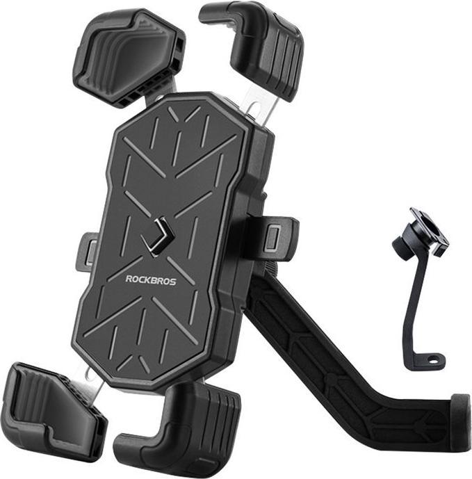 Rockbros HW-117 Bicycle Phone Holder (Black-Gray)