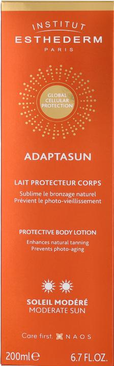 Produktbild Institut Esthederm Lait pour le Corps Soleil Modéré (Sonnencreme Gesicht, Bis SPF 10, 200 ml)