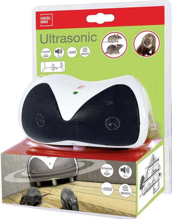 Produktbild Swissinno Ultraschall Nagetier-Vertreiber 30m²