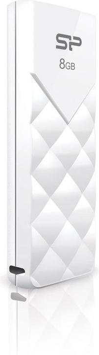 Image du produit Silicon Power Ultima U03 8GB USB 2.0 blanc (8 Go, USB-A)