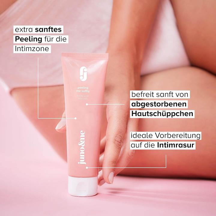 Immagine prodotto Juno & Me Peeling me softly - 'Intimate Pre-Shave Peeling' (Sapone da barba)