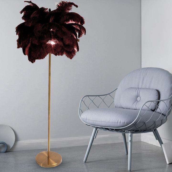 Produktbild Novidarte Straussenfeder-Stehlampe