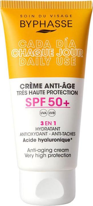 Produktbild Byphasse Anti-Aging-Gesichtscreme Spf 50 50ml (50 ml, Tagescreme, SPF 50)