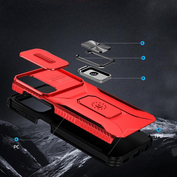 Actual product image Cover-Discount Galaxy A35 - Armor Case with kickstand (Samsung Galaxy A35)