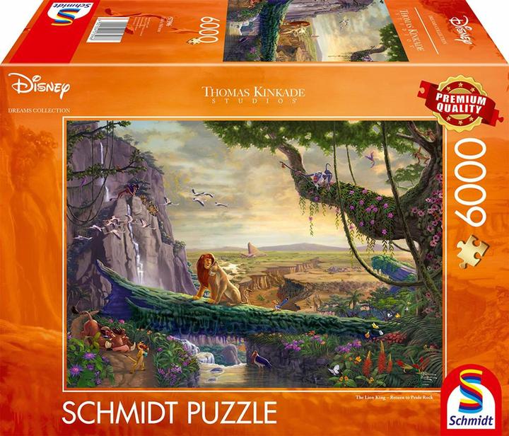 Image du produit Schmidt Spiele The Lion King Return to Pride Rock (6000 pièces)