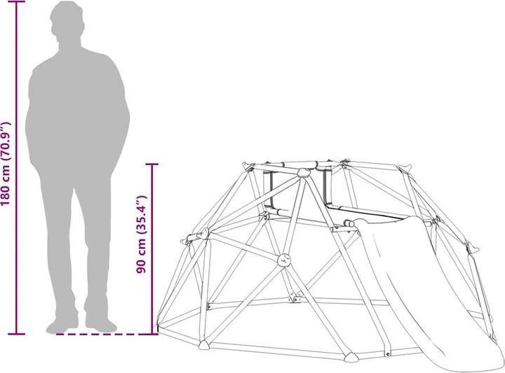 Produktbild VidaXL Kletterdome