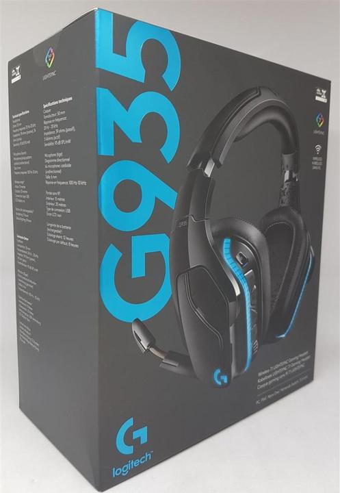 Produktbild Logitech G G935 Wireless 7.1 Surround Sound LIGHTSYNC für Gaming - 2,4 GHz - EMEA (Kabellos)