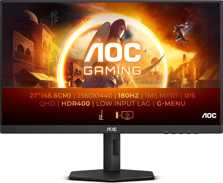 Actual product image AOC Q27G4X (2560 x 1440 pixels, 27")