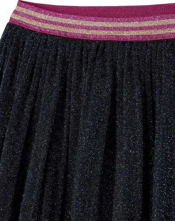 Immagine prodotto Vertbaudet Gonna a pieghe da bambina in look glitterato (98)