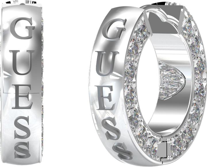 Immagine prodotto Guess Anelli moda in acciaio con cristalli Circle Lights JUBE03160JWRHT/U (Acciaio inossidabile)