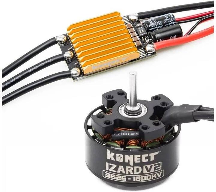 Produktbild Hobbytech Kit CRX2 MadPerf + Combo Izard 80 -1800Kv