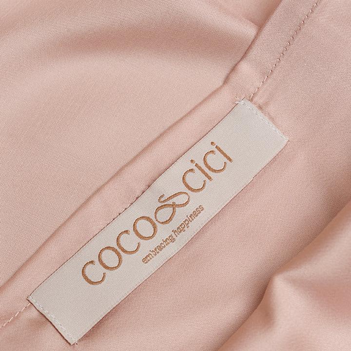 Produktbild Coco & Cici eco-bamboe-Kissenbezug-powder-peach 60x70 - (Duvetbezug, 60 x 70 cm)