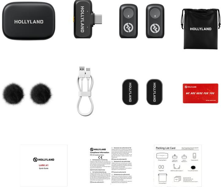 Produktbild Hollyland Lark A1 Duo - Type-C (with Charging Case)