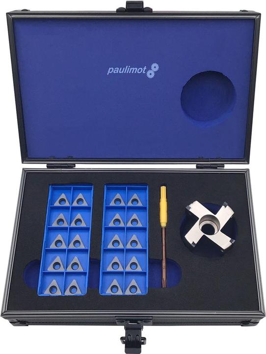 Actual product image Paulimot Messerkopf 50 mm + 20 x Ersatz-Schneidplatte