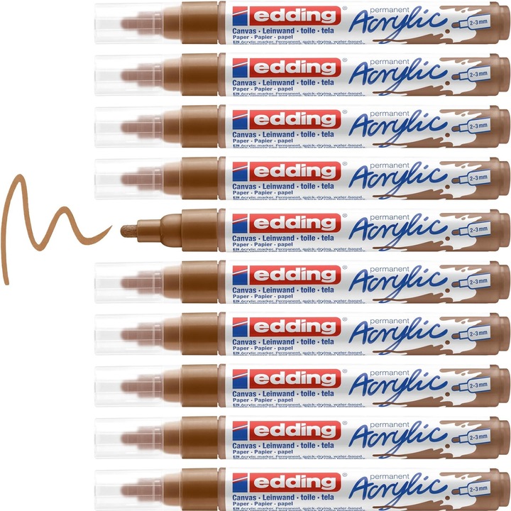 Produktbild Edding Acrylmarker 5100 Medium (Haselnuss, 3 mm, 1 x)
