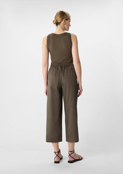 Image du produit Comma Hose Leichte Popeline-Hose im Relaxed Fit mit Elastikbund (44)