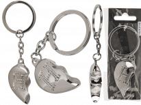 Actual product image Ootb Metal keychain, Broken Heart
