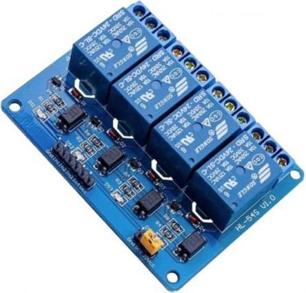 Immagine prodotto HutoPi Modulo relè 4 canali 24v