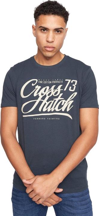 Actual product image Crosshatch Mens Chislemoore Assorted Designs T-Shirt (Pack of 5) (S)