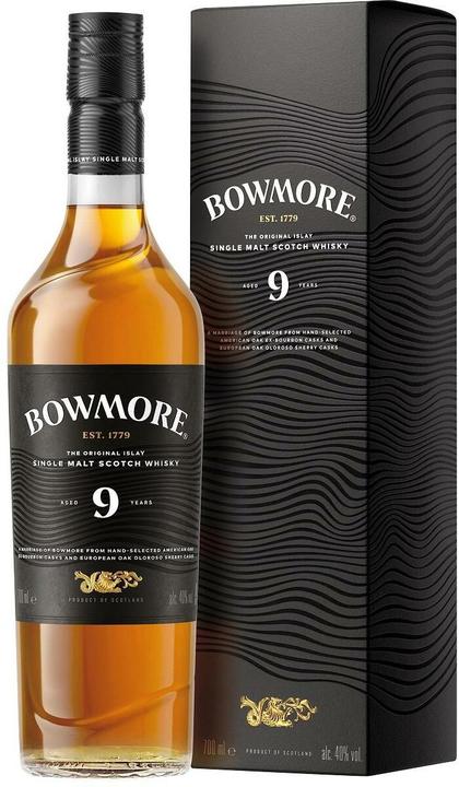 Bowmore 9 YO 70cl (1 x 70 cl)