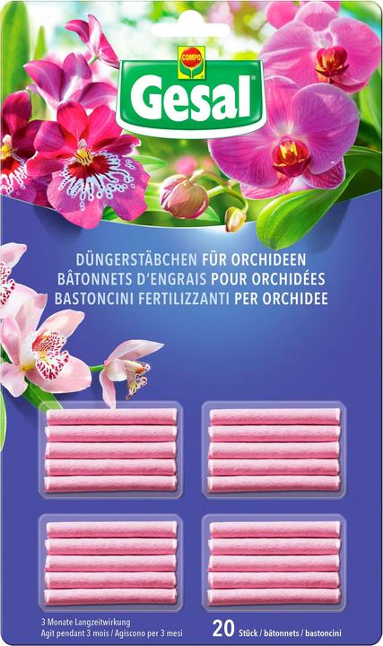 Gesal Düngerstäbchen für Orchideen (0.03 kg)