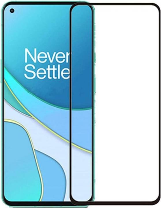 Produktbild Screenguard OnePlus 8T Full Screen Panzerglas Schutzfolie 2.5D 9H (1 Stück, OnePlus 8T)