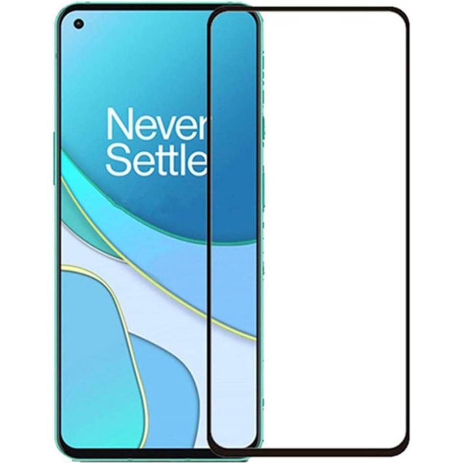 Thumbnail - Screenguard OnePlus 8T Full Screen Panzerglas Schutzfolie 2.5D 9H (1 Stück, OnePlus 8T), Smartphone Schutzfolie, Schwarz