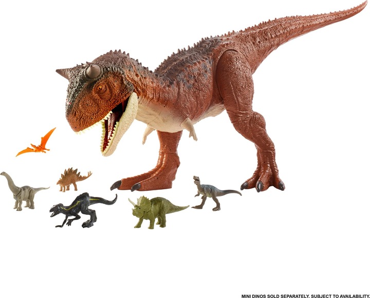 Actual product image Jurassic World Giant Dinosaur Carnotaurus Toro
