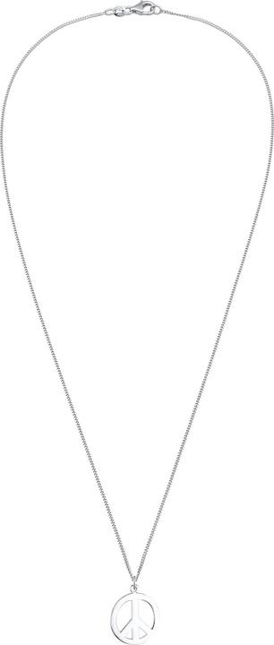 Immagine prodotto Elli Collana Boho Peace Sign in argento 925 (Argento 925, 45 cm)