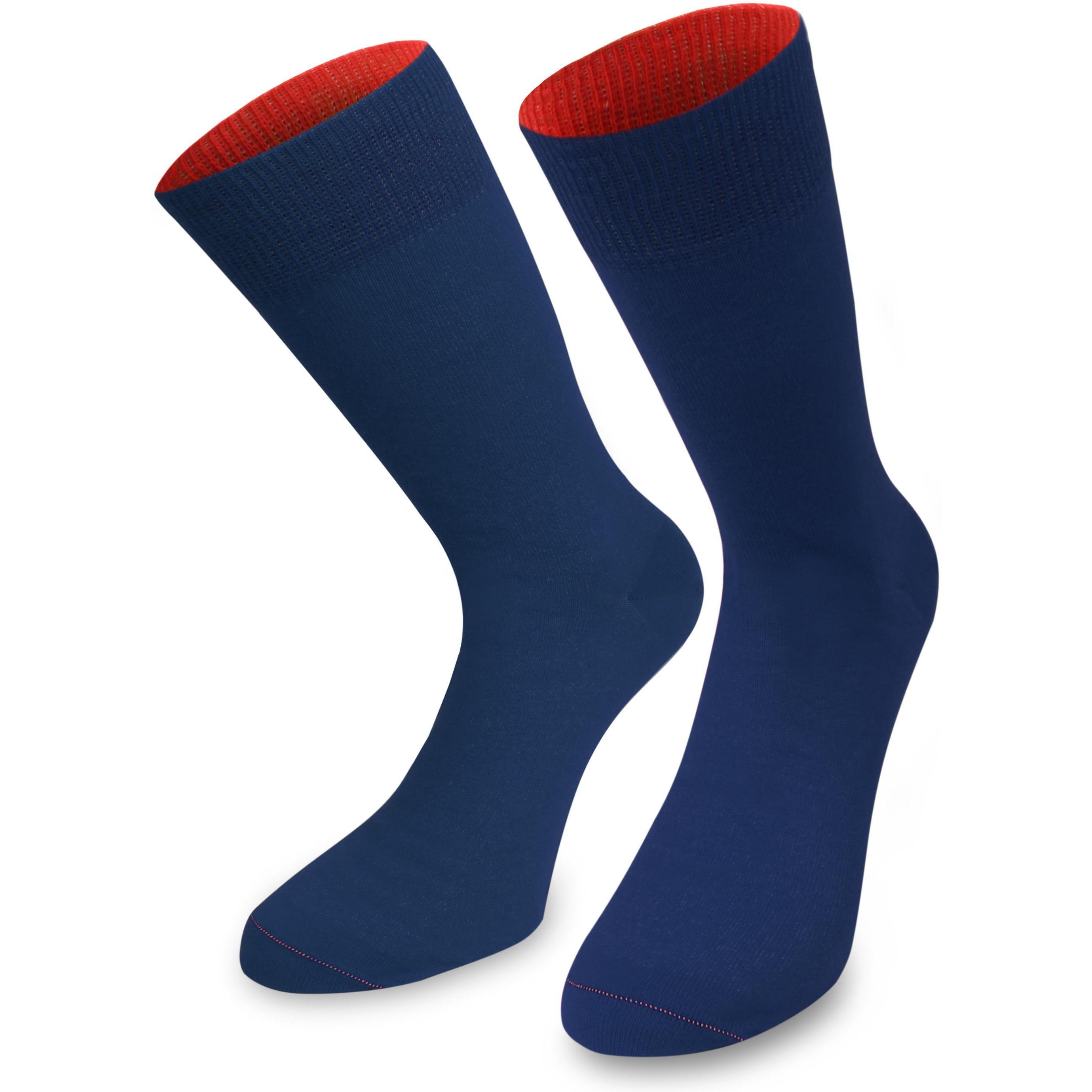 Normani, Unisex, Socken, 1 Paar Socken Bi-Color, Mehrfarbig, (Einzelpack, 35 - 38)