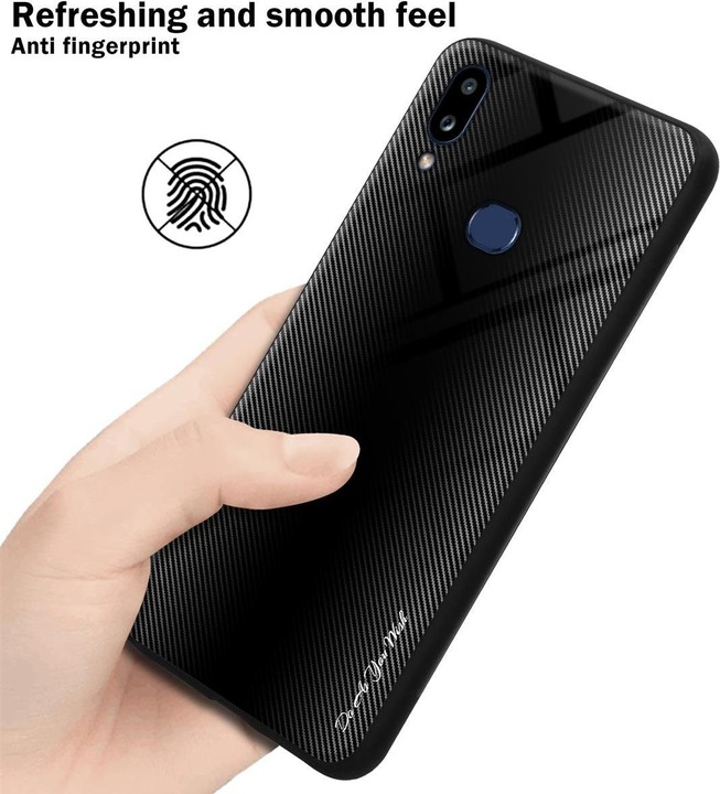 Productafbeelding Cadorabo TPU gestreepte glasplaat (Samsung Galaxy A10s, Samsung Galaxy M01s)
