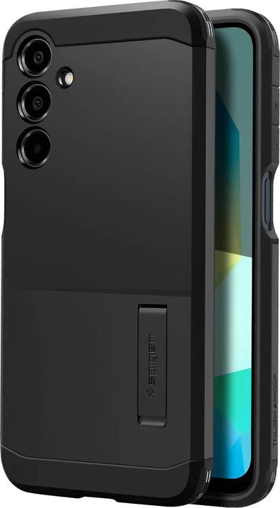 Actual product image Spigen Tough Armor Sam A16 4G/5G czarny/black ACS08889 (Samsung Galaxy A16)
